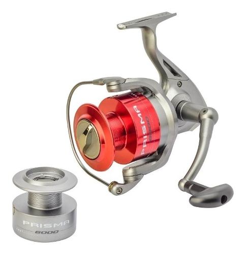 Reel Prisma 6000 Marine Sports Frontal 5 Bb Carrete Aluminio