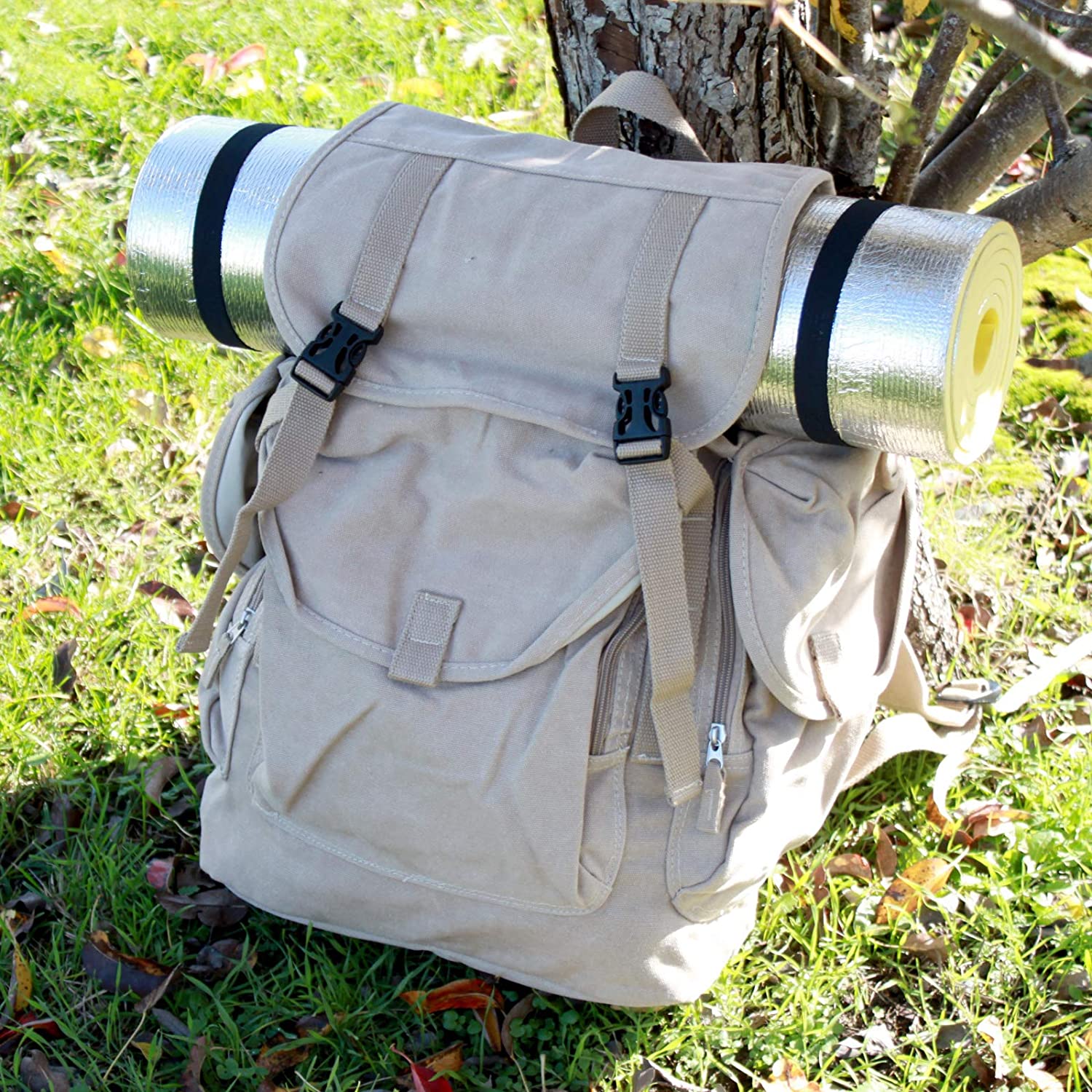 Colchoneta Camping Yoga NTK Isomat Aluminizada Aislante 1cm| - Imagen 4